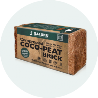 coco-peat brick